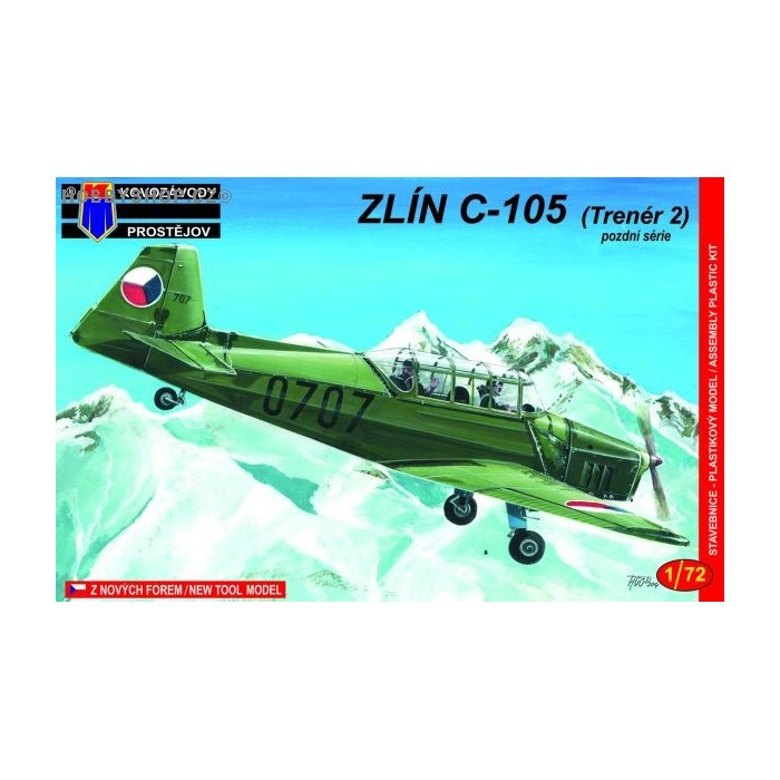 Zlin C-105 late - 1/72 kit