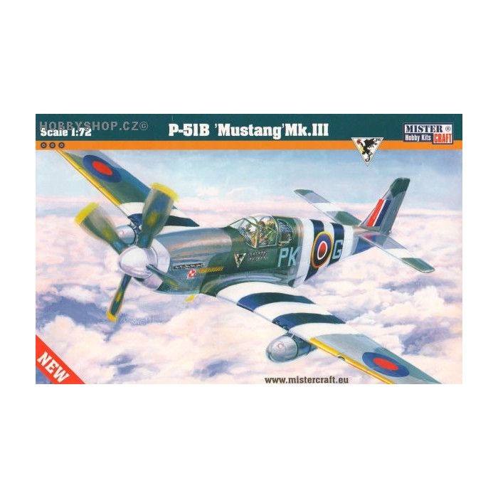 P-51B Mustang Mk.III - 1/72 kit