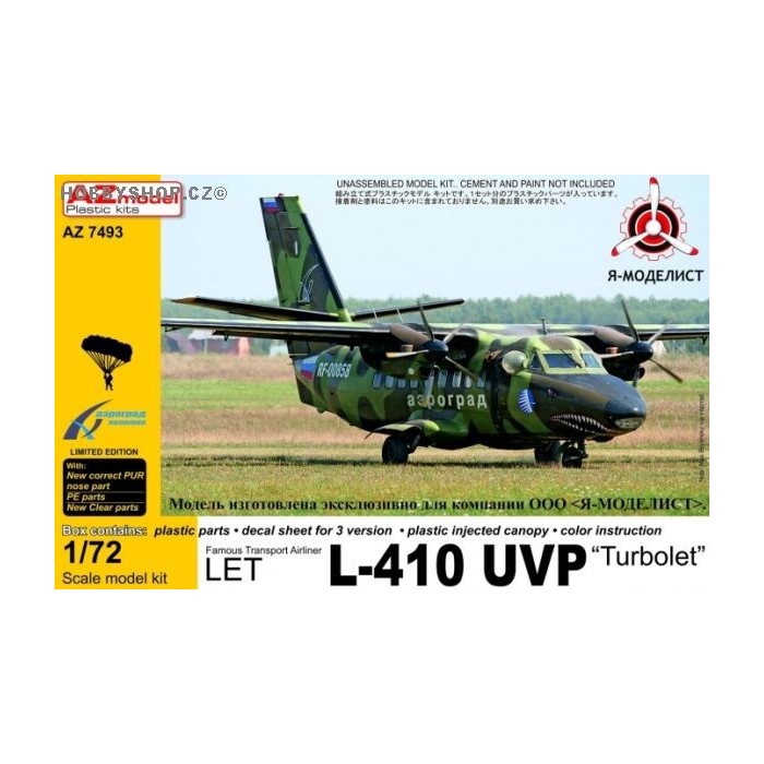 Let L-410UVP Russian Service - 1/72 kit