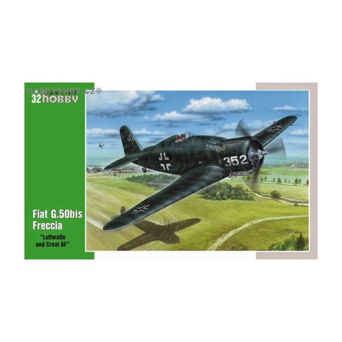 Fiat G.50bis Freccia Luftwaffe & Croatia - 1/32 kit