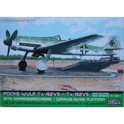 Focke-Wulf Ta 152V-3/V-5 with Kompensierchreibe - 1/72 kit