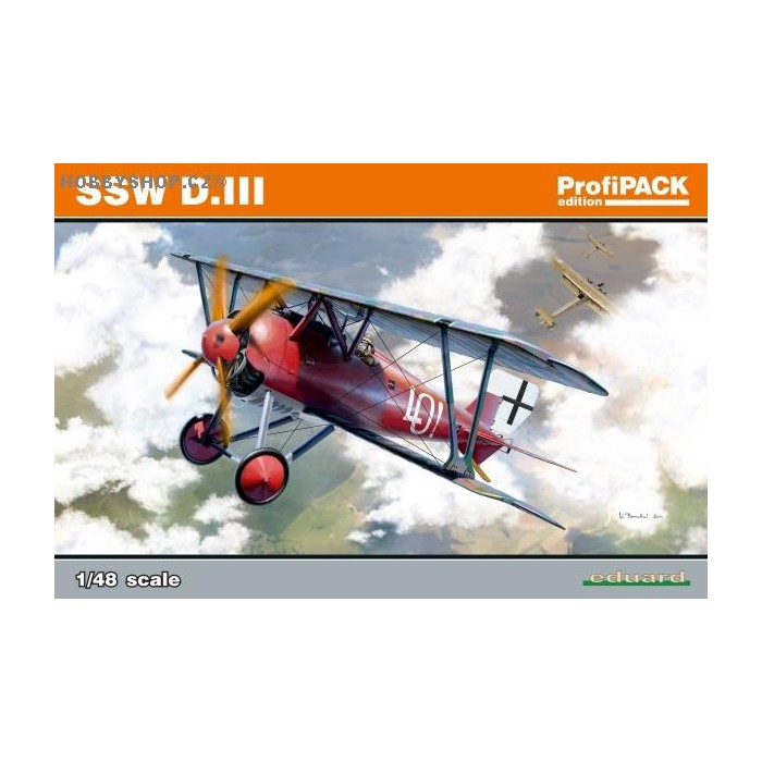 SSW D.III Profipack - 1/48 kit