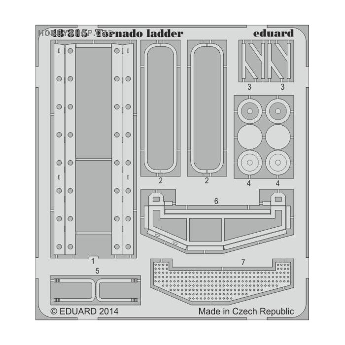 Tornado ladder - 1/48 PE set