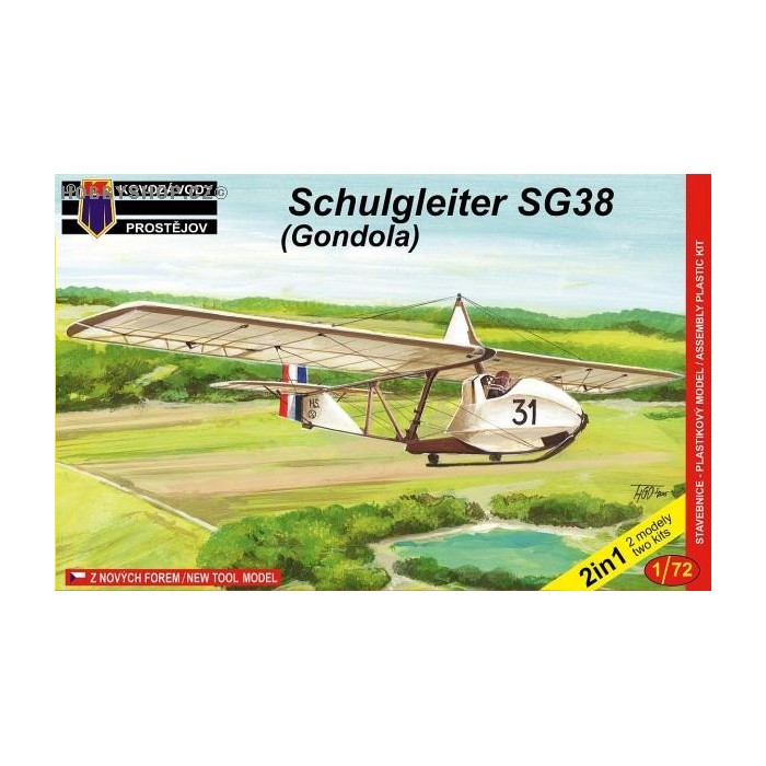 SG 38 Schulgleiter (gondola) 2in1 - 1/72 kit
