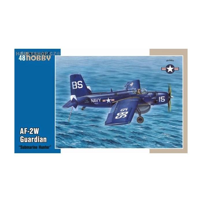 AF-2W Guardian Submarine Hunter - 1/48 kit