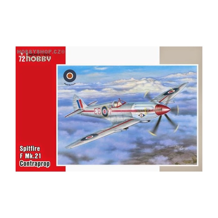 Spitfire F Mk.21 Contraprop - 1/72 kit