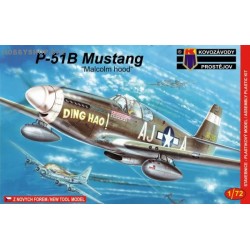 P-51B Mustang (Malcolm canopy) - 1/72 kit