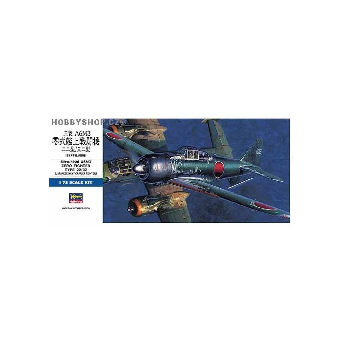 A6M3 Zero Type 22/32 - 1/72 kit