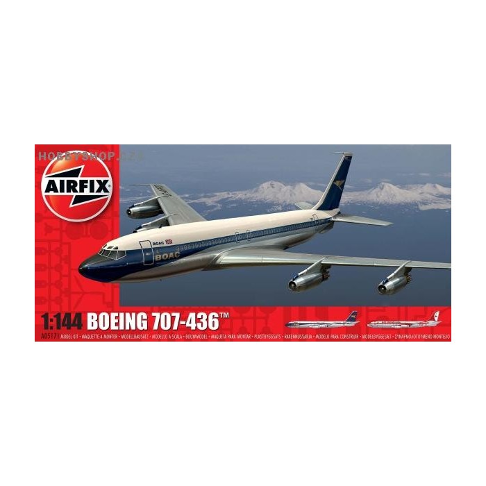 Boeing 707-436 - 1/144 kit