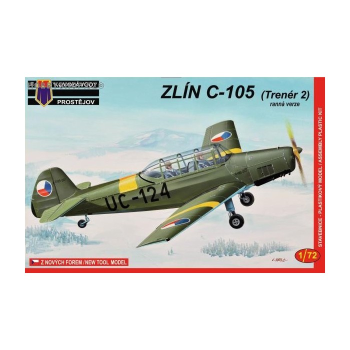 Zlin C-105 early - 1/72 kit