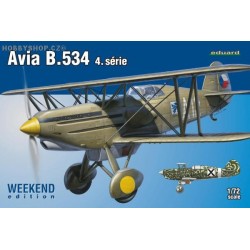 Avia B.534 IV. série Weekend - 1/72 kit