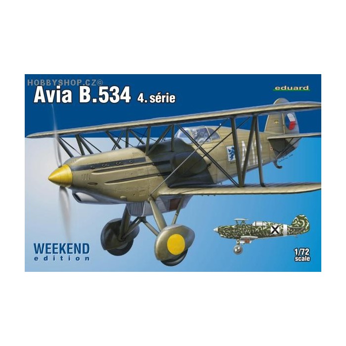 Avia B-534 IV. serie Weekend - 1/72 kit