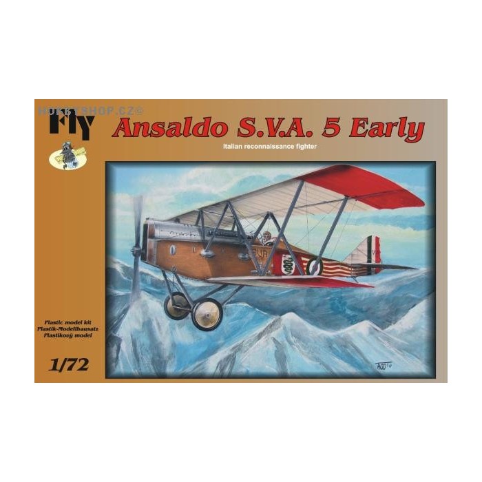 Ansaldo SVA 5 Early - 1/72 kit