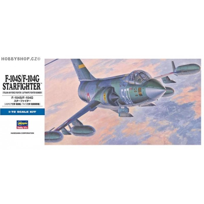 F-104S/F-104G Starfighter - 1/72 kit