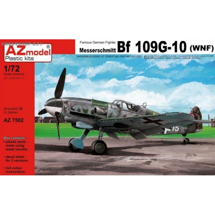 Messerschmitt Bf-109G-10 (NWF) - 1/72 kit