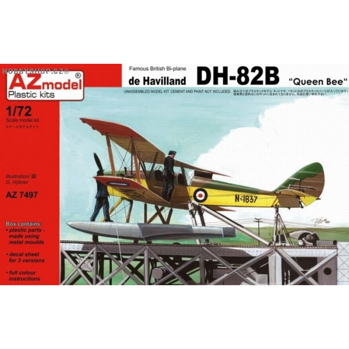 De Havilland DH.82B "Queen Bee" - 1/72 kit