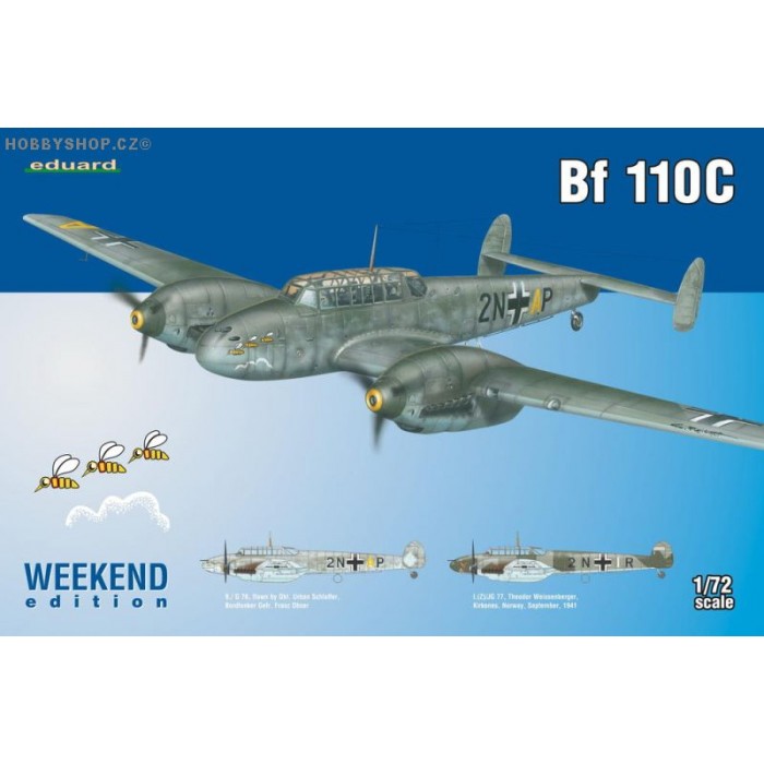 Bf 110C Weekend - 1/72 kit