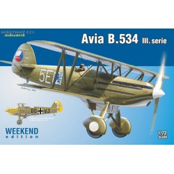 Avia B.534 III. serie Weekend - 1/72 kit