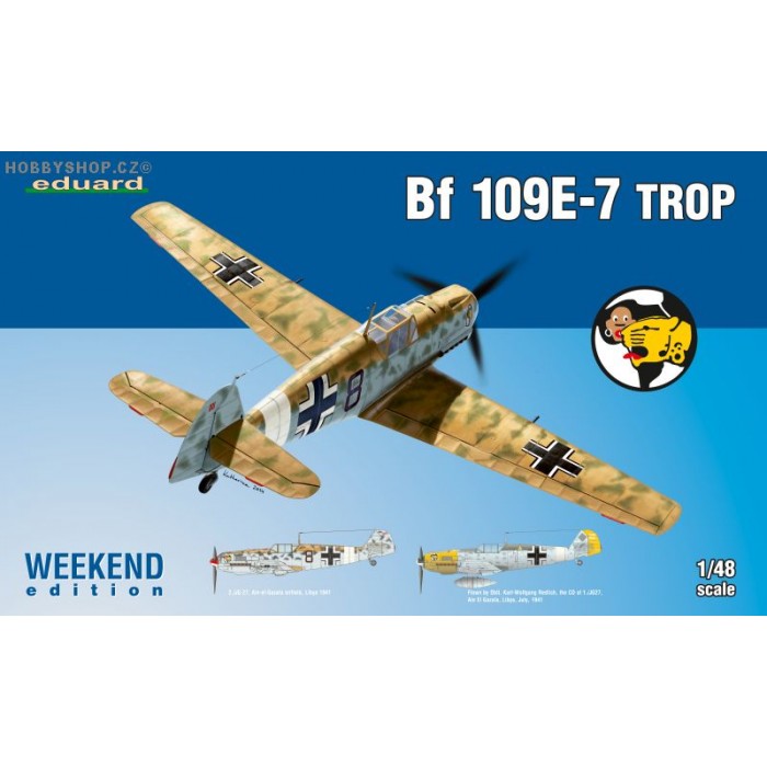 Bf 109E-7 trop Weekend - 1/48 kit