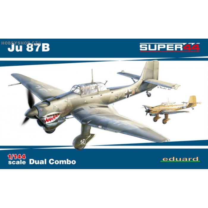 Ju 87B  Dual Combo SUPER44 - 1/144 kit