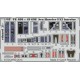 Sea Harrier FA2 interior S.A. - 1/48 painted PE set