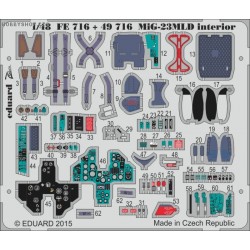 MiG-23MLD S.A. - 1/48 painted PE set
