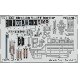 Blenheim Mk.IVF interior S.A. - 1/72 painted PE set