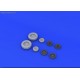 A-6 wheels  - 1/48 detail set