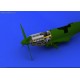 Spitfire Mk.VIII engine - 1/48 update set