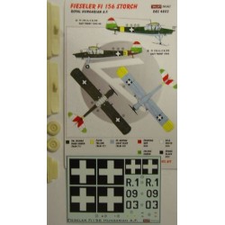 Fi 156 Storch (Royal Hungarian A.F.) - 1/48 decals