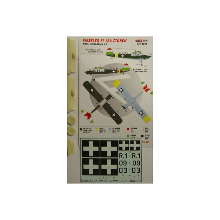 Fi 156 Storch (Royal Hungarian A.F.) - 1/48 decals