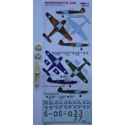 Messers. Bf 108B Yugoslavia - 1/48 decals