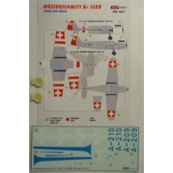 Messers. Bf 108B Swiss - 1/48 decals