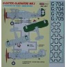 Gloster Gladiator Mk.I (Lithuanian AF) - 1/48 decals