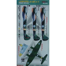 Junkers Ju 88 A-4 (Finnish service) - 1/48 decals