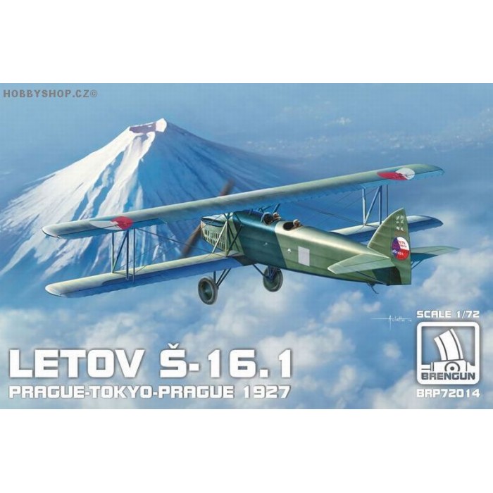 Letov S-16.1 Prague-Tokyo-Prague - 1/72 kit