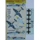 Decals Bf 109F-4 (Escuadrilla Azul) - 1/48 decals
