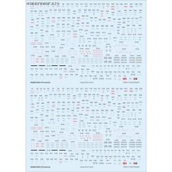 MiG-21R stencils - 1/48 decals