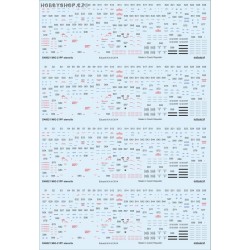 MiG-21PF stencils - 1/48 decals