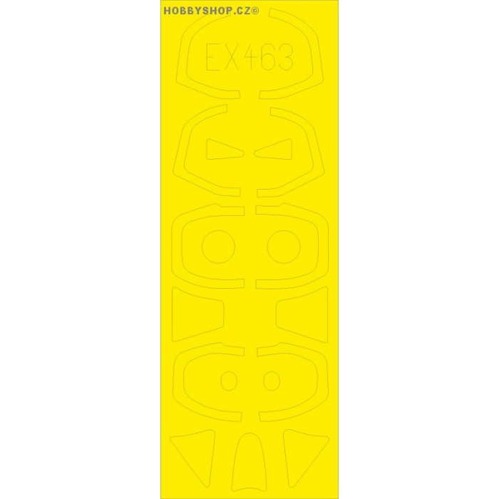 CM.170 Magister - 1/48 mask