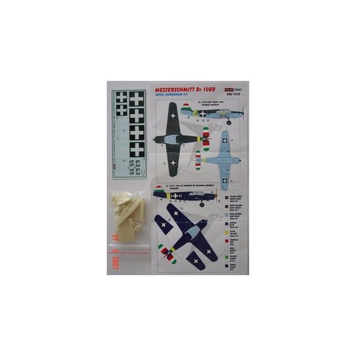 Bf 108B (Hungary Air Force) - 1/72 decals