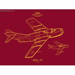 MiG-15 Quattro Combo Royal Class - 1/72 kit