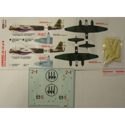 Junkers Ju 88 A-4 Italy - 1/72 decals