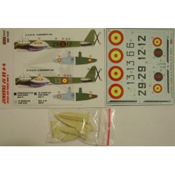 Junkers Ju 88 A-4 Spain - 1/72 decals