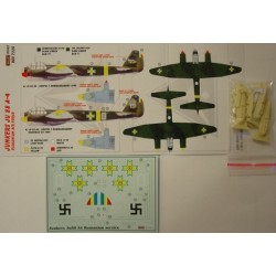 Junkers Ju 88 A-4 (Rumanian AF WWII) - 1/72 decals