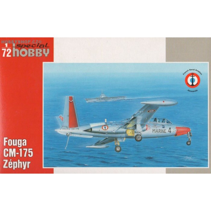 Fouga CM.175 Zéphyr - 1/72 kit