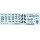JAS-39C Gripen '9287 Tigermeet 2013' - 1/72 decals
