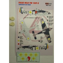 Focke Wulf Fw 190F-8 Romania - 1/72 decals