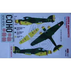 S.79K Sparviero Croatia - 1/72 decals