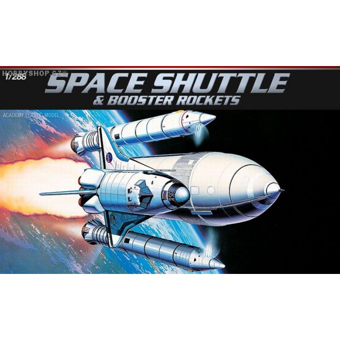 Space Shuttle & Booster Rockets 1/288 kit